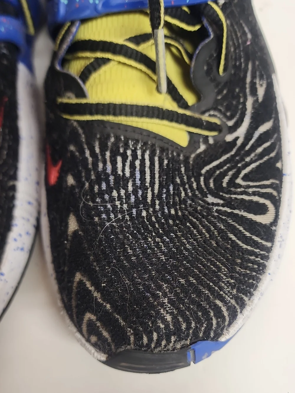 Nike KD Pop Art 2021 SZ 8/41 - Black/Blue/Yellow/Red Shoes Comfortsble Unique